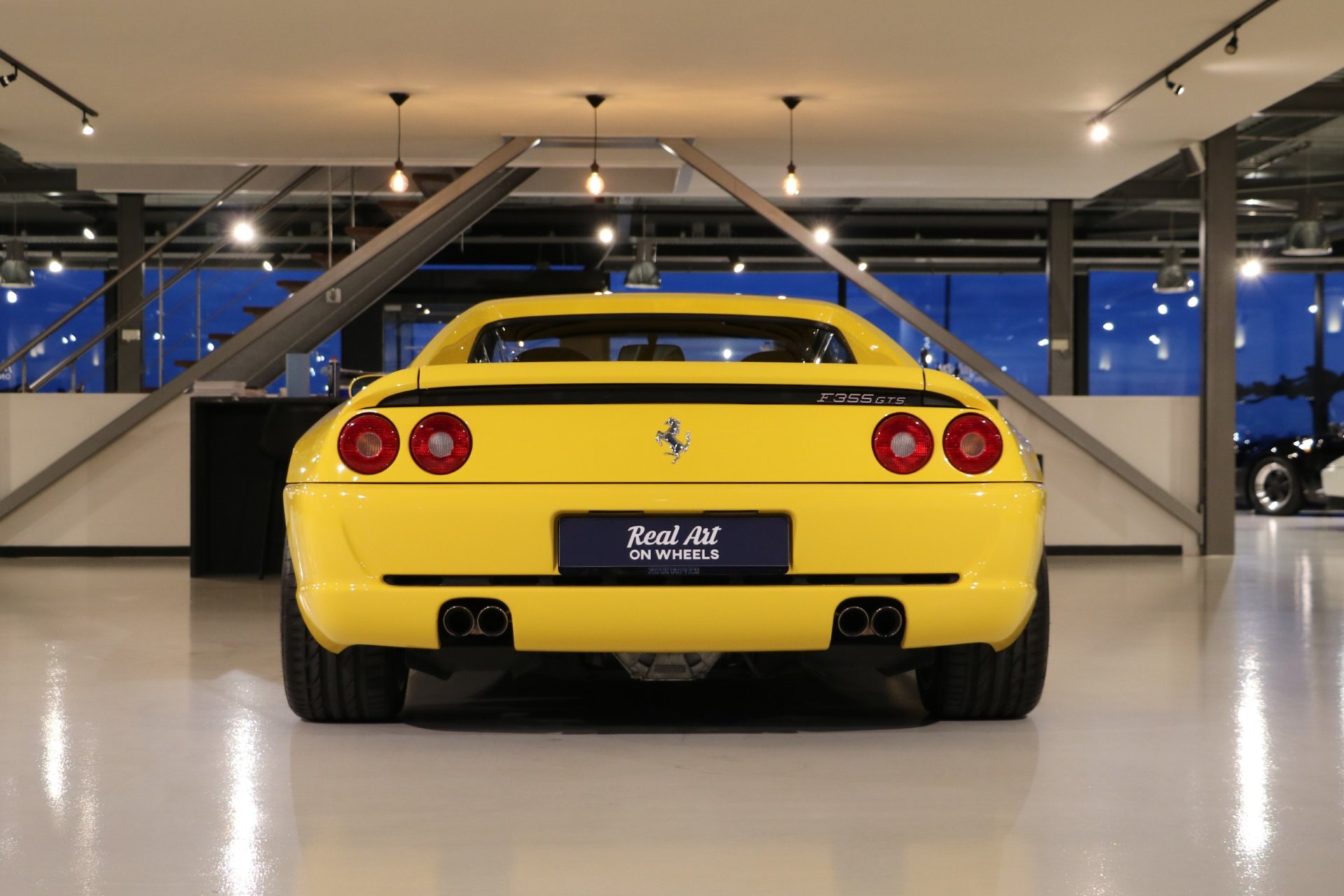 Real Art on Wheels | Ferrari F355 GTS Giallo Modena