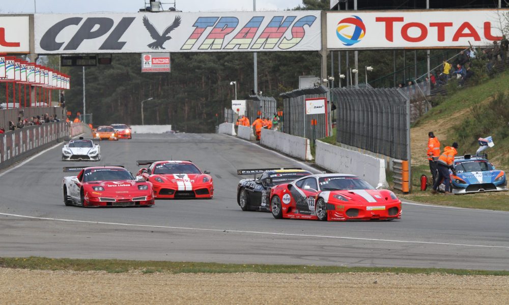 Chassis no. 159322 racing in Belcar while in the ownership of the Theirs brothers.