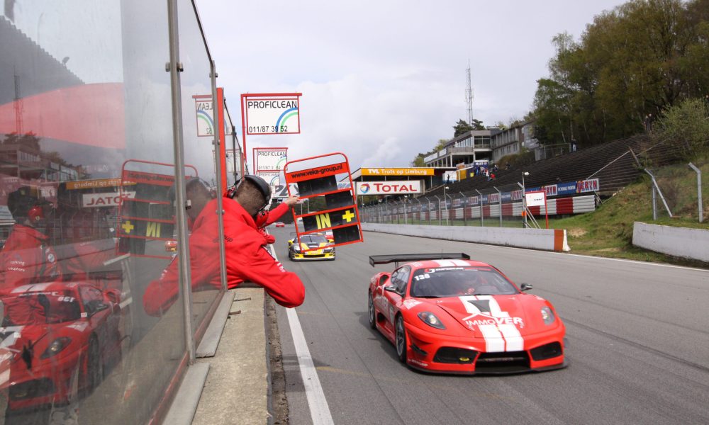 Chassis no. 159322 racing in Belcar while in the ownership of the Theirs brothers.