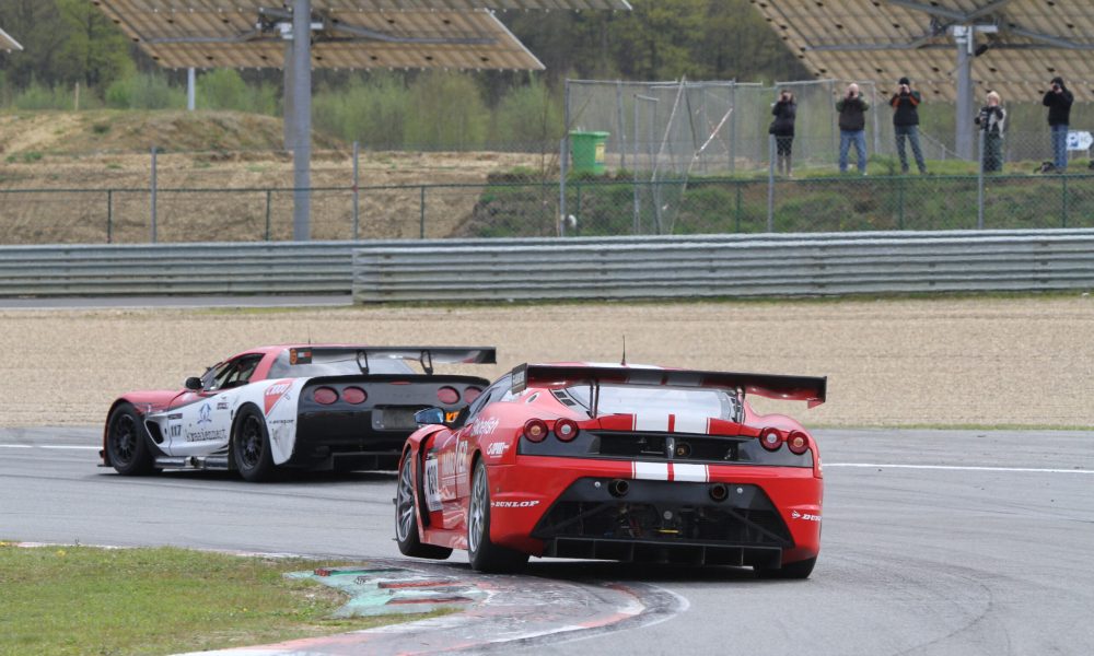 Chassis no. 159322 racing in Belcar while in the ownership of the Theirs brothers.