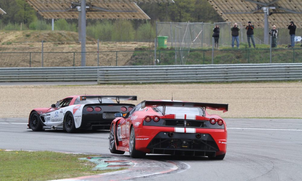 Chassis no. 159322 racing in Belcar while in the ownership of the Theirs brothers.